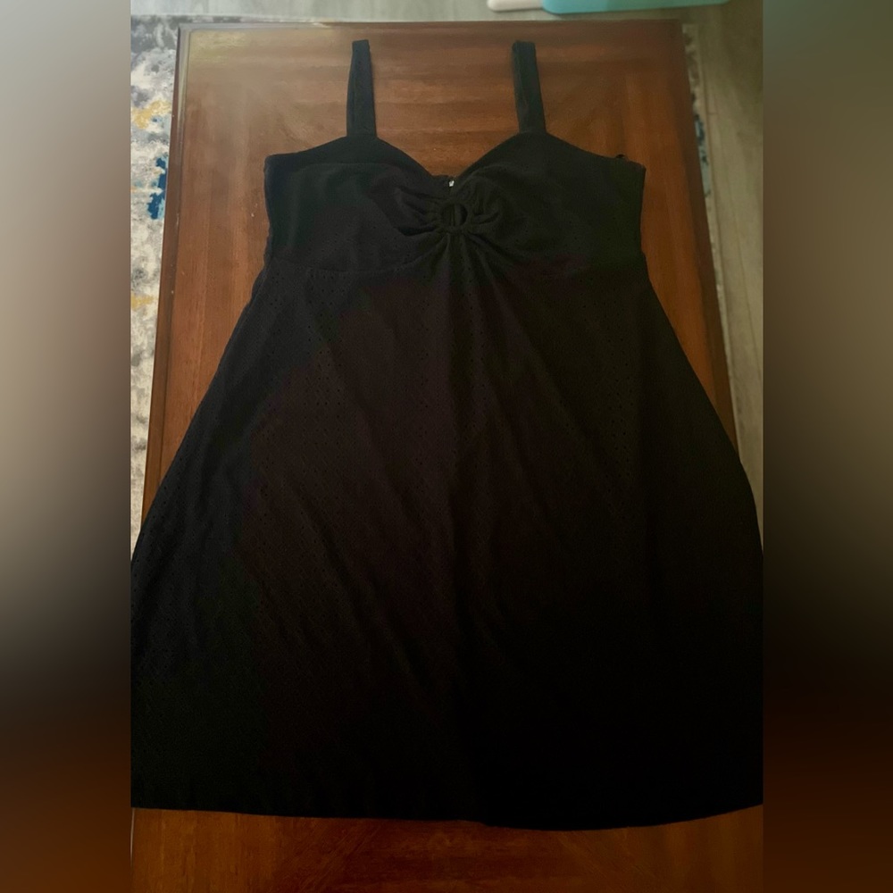 BCBG Paris Size XXL Eyelet Mini Dress